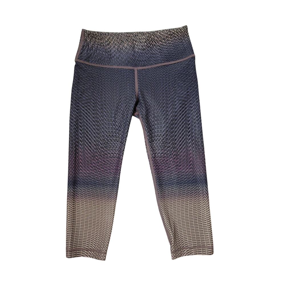 WITH Wear It To Heart Snakeskin Ombre Crop Leggings